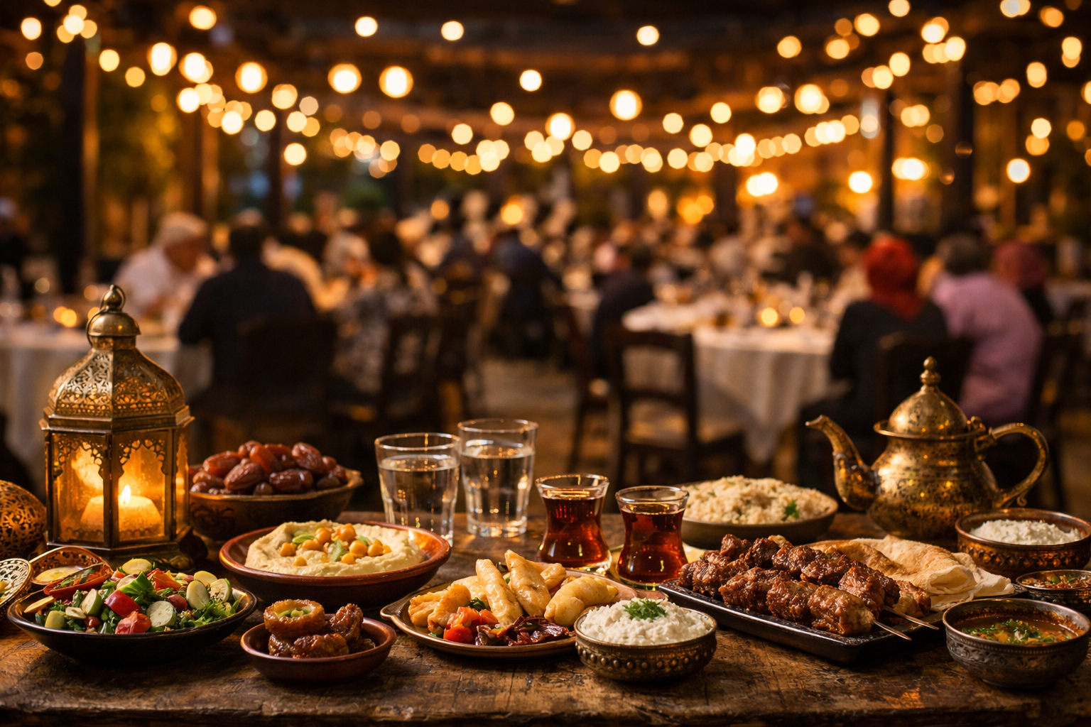 Bursa İftar Cemiyeti Yemekleri